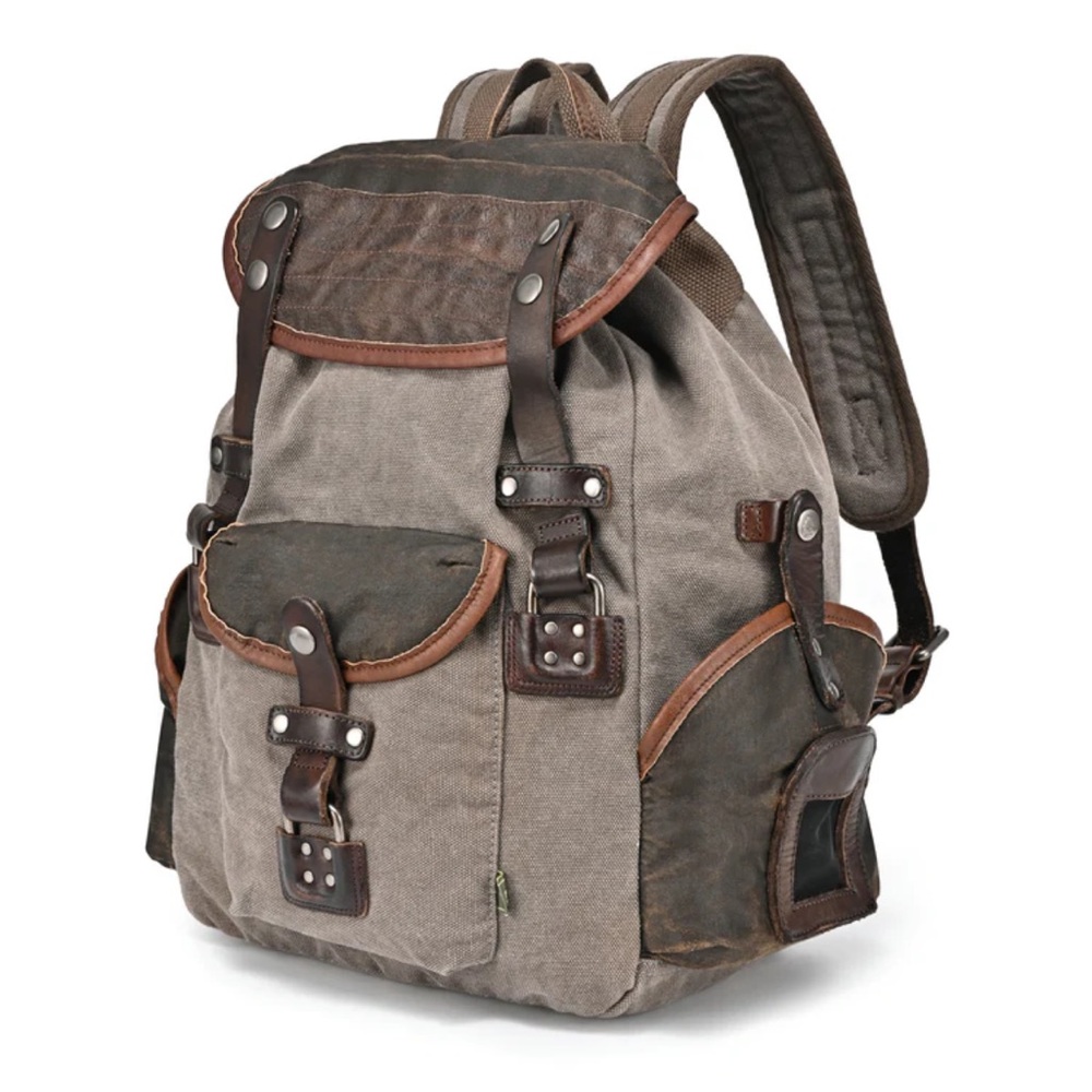 Std Brand Tapa Two-Tone Backpack